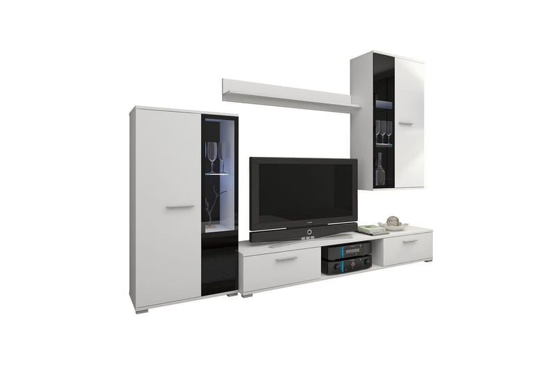 Bunta Tv-möbelset 235x40 cm, Vit