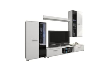 Bunta Tv-möbelset 235x40 cm - Vit - Möbler - Tv möbel & mediamöbel - TV-möbelset