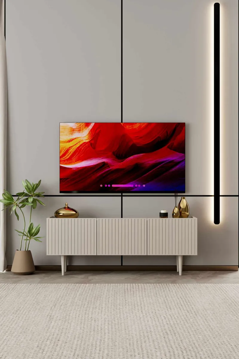 Capella TV-bänk 120x50x29 cm - Sandsten - Möbler - Tv möbel & mediamöbel - TV bänk & mediabänk