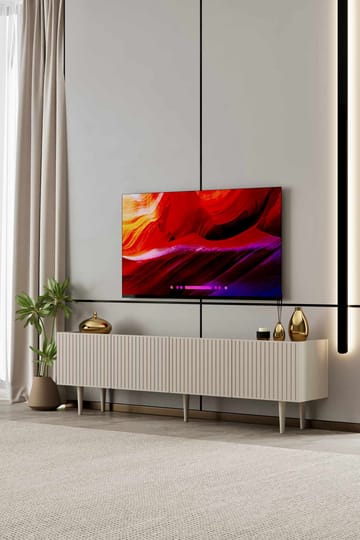 Capella TV-bänk 160x50x29 cm - Sandsten - Möbler - Tv möbel & mediamöbel - TV bänk & mediabänk