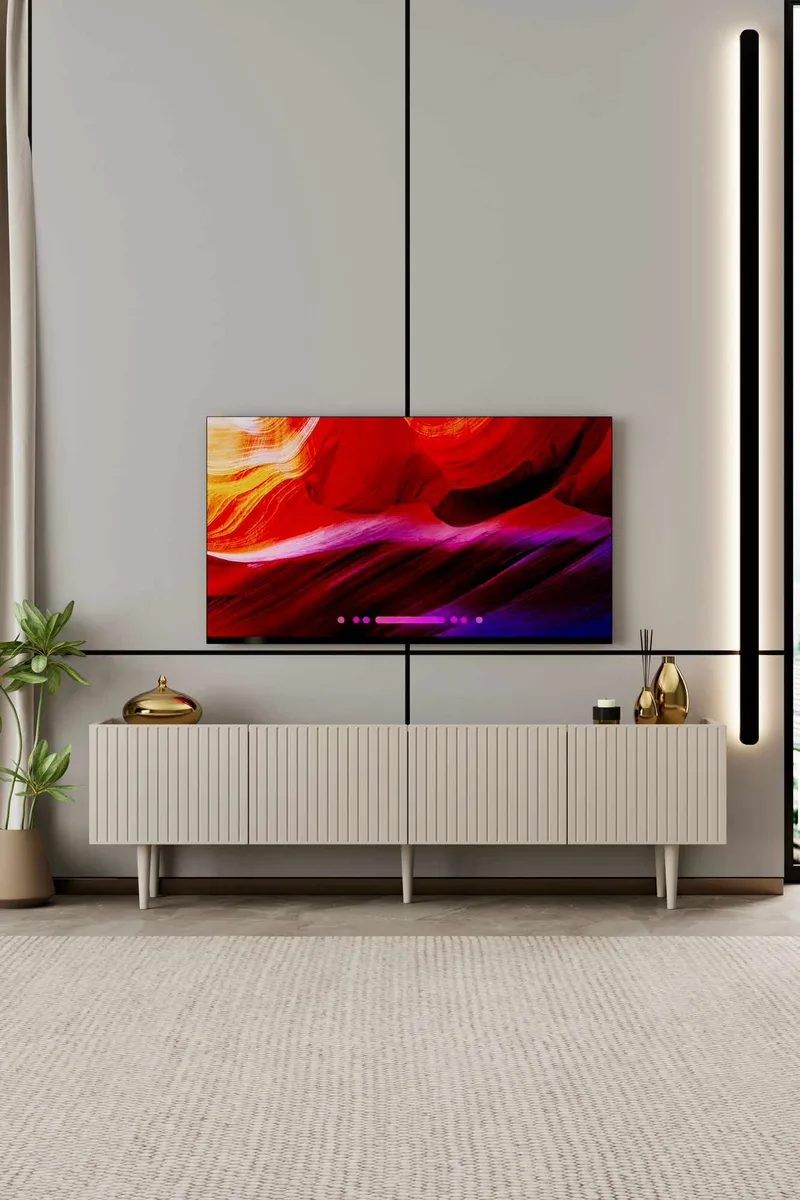 Capella TV-bänk 160x50x29 cm - Sandsten - Möbler - Tv möbel & mediamöbel - TV bänk & mediabänk