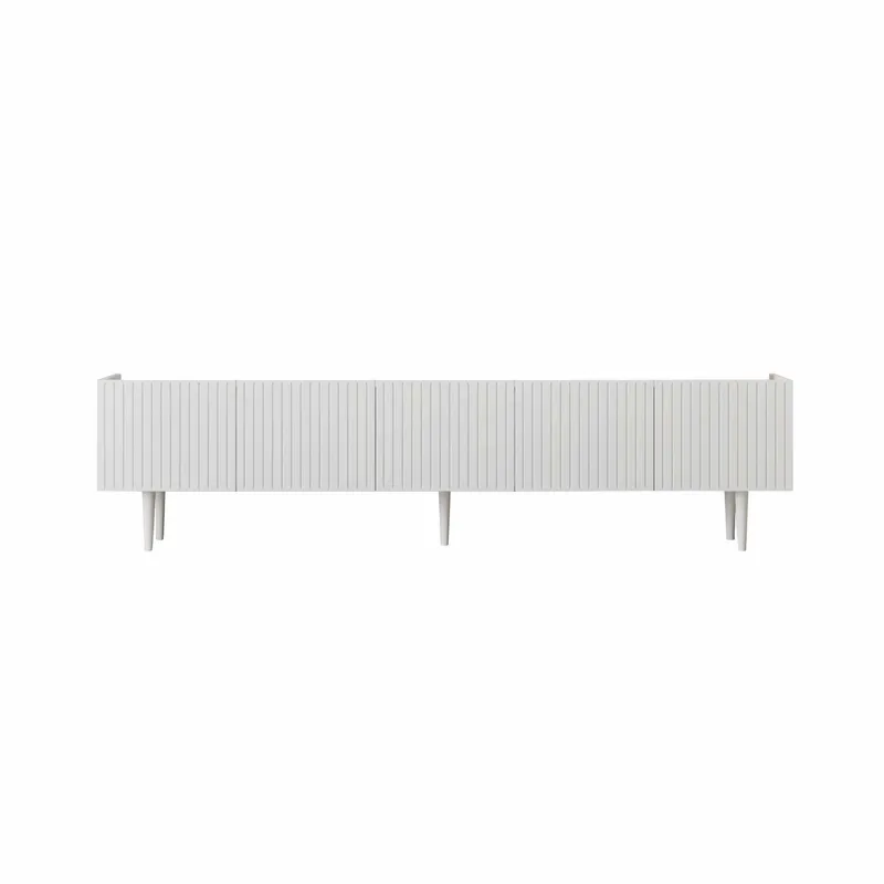 Capella TV-bänk 180x50x29 cm, Vit