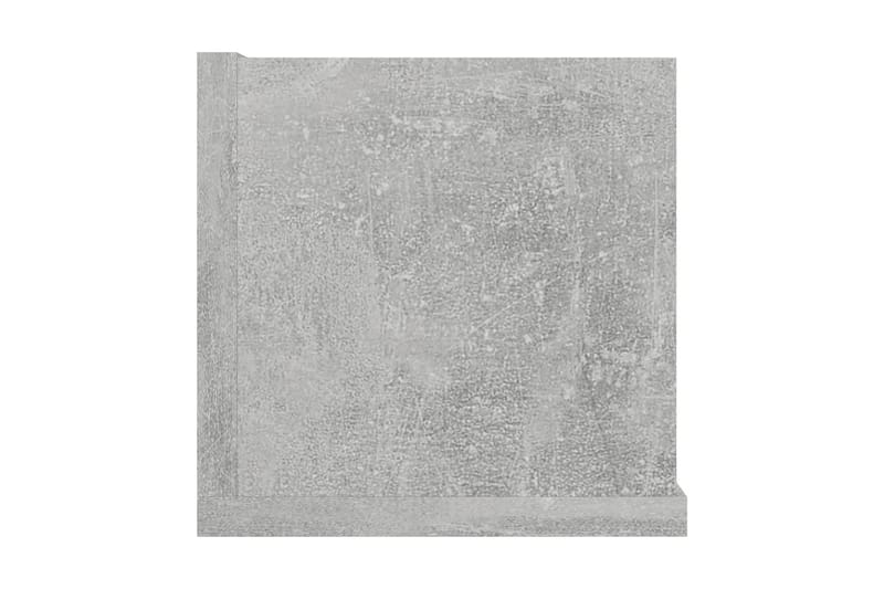 CD-hylla betonggrå 100x18x18 cm spånskiva - Grå - Möbler - Tv möbel & mediamöbel - CD-hylla & DVD-hylla