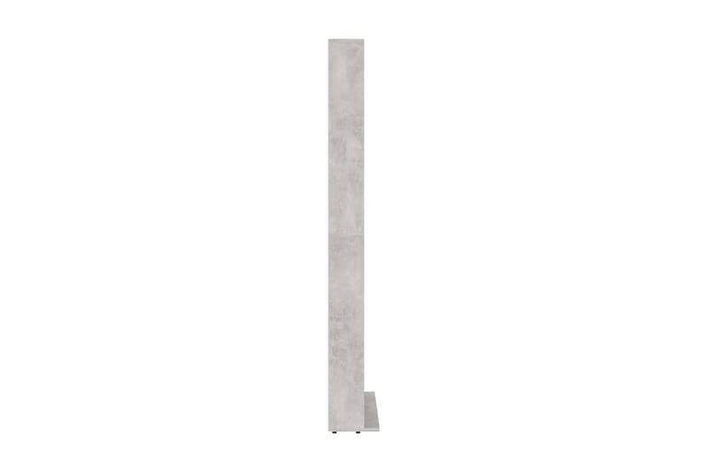 CD-hylla betonggrå 102x23x177,5 cm spånskiva - Grå - Möbler - Tv möbel & mediamöbel - CD-hylla & DVD-hylla