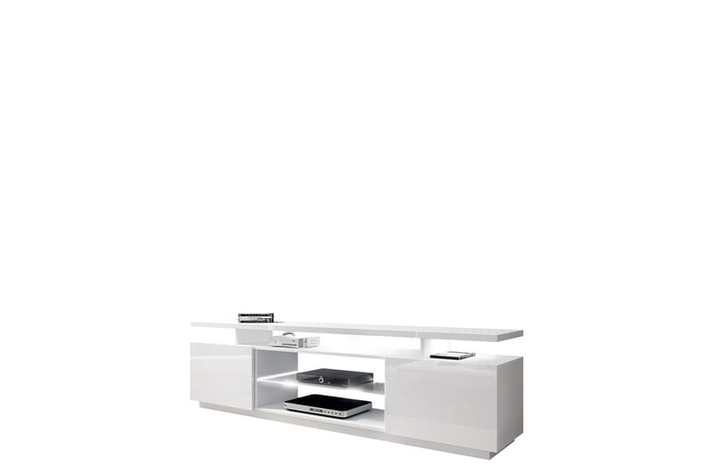 Ceasar Tv-bänk 180 cm - Vit - Möbler - Tv möbel & mediamöbel - TV bänk & mediabänk