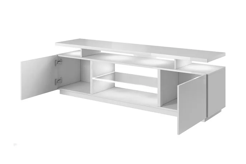 Ceasar Tv-bänk 180 cm - Vit - Möbler - Tv möbel & mediamöbel - TV bänk & mediabänk