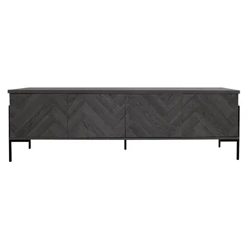 Charlene Tv-bänk 175 cm - Grå fiskbensek / grå ek - Möbler - Tv möbel & mediamöbel - TV bänk & mediabänk
