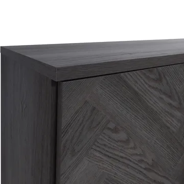 Charlene Tv-bänk 175 cm - Grå fiskbensek / grå ek - Möbler - Tv möbel & mediamöbel - TV bänk & mediabänk