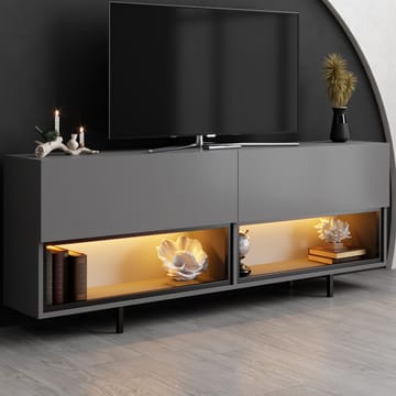 Cielieucel TV-bänk 180 cm - Antracit - Möbler - Tv möbel & mediamöbel - TV bänk & mediabänk