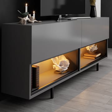 Cielieucel TV-bänk 180 cm - Antracit - Möbler - Tv möbel & mediamöbel - TV bänk & mediabänk