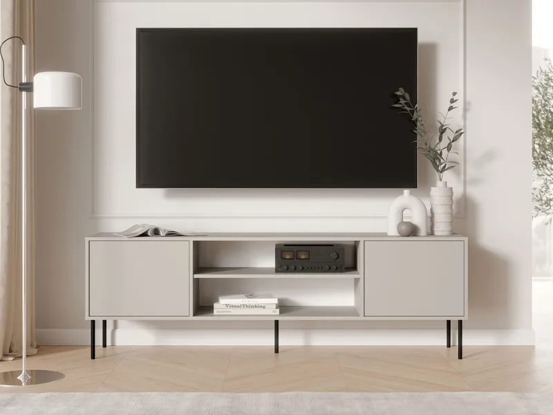Claven Tv-bänk 183 cm - beige - Möbler - Tv möbel & mediamöbel - TV bänk & mediabänk