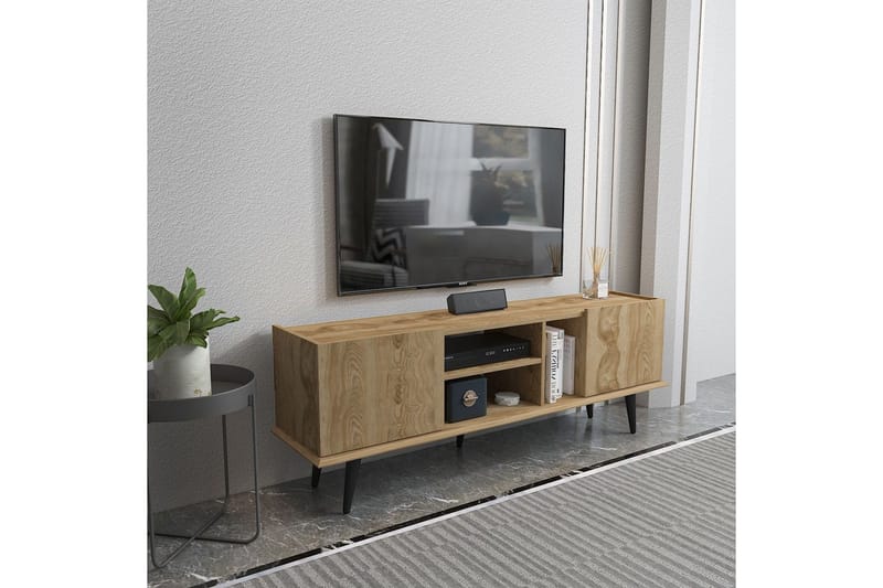 Corvo Tv-bänk 154,4 cm - Ek - Möbler - Tv möbel & mediamöbel - TV bänk & mediabänk