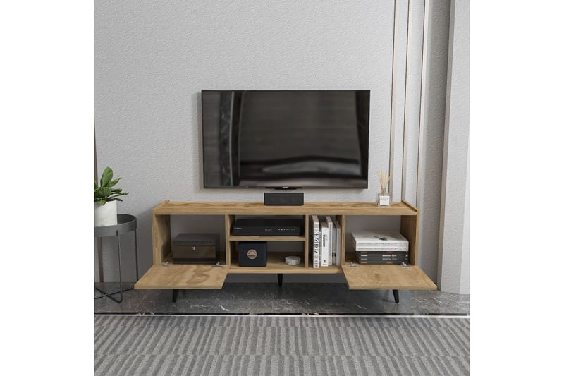 Corvo Tv-bänk 154,4 cm - Ek - Möbler - Tv möbel & mediamöbel - TV bänk & mediabänk