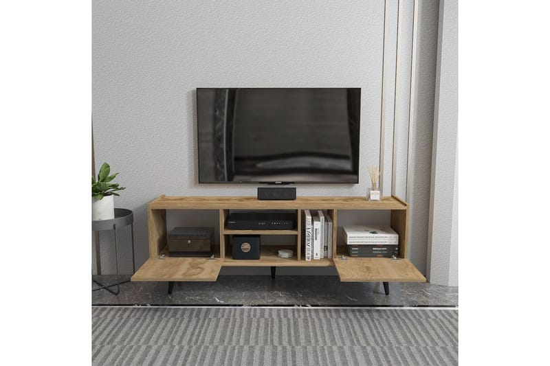 Corvo Tv-bänk 154,4 cm - Ek - Möbler - Tv möbel & mediamöbel - TV bänk & mediabänk