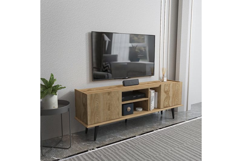 Corvo Tv-bänk 154,4 cm - Ek - Möbler - Tv möbel & mediamöbel - TV bänk & mediabänk