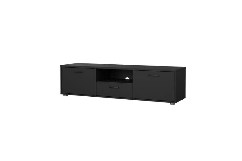 Cristian Tv-bänk 147 cm - Svart - Möbler - Tv möbel & mediamöbel - TV bänk & mediabänk