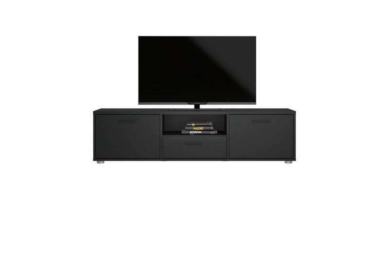 Cristian Tv-bänk 147 cm - Svart - Möbler - Tv möbel & mediamöbel - TV bänk & mediabänk