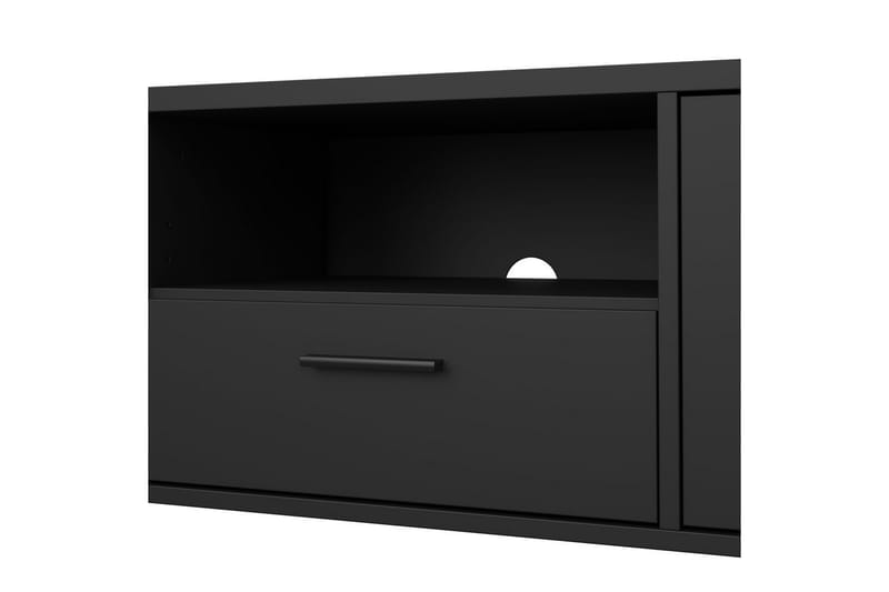 Cristian Tv-bänk 147 cm - Svart - Möbler - Tv möbel & mediamöbel - TV bänk & mediabänk