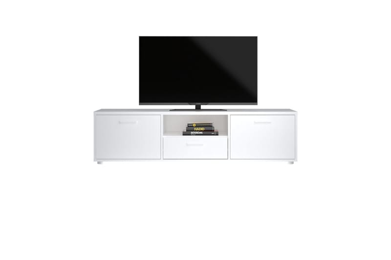 Cristian Tv-bänk 147 cm - Vit - Möbler - Tv möbel & mediamöbel - TV bänk & mediabänk