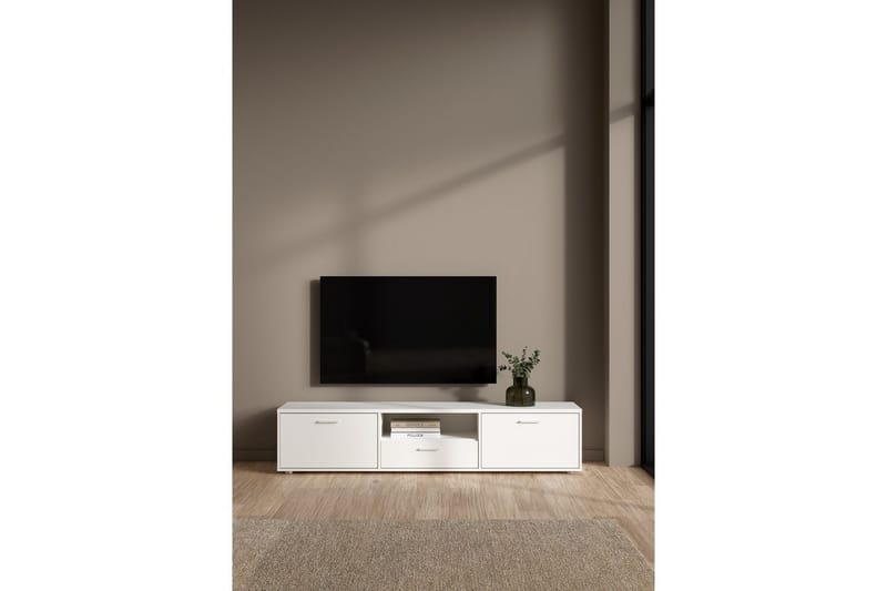 Cristian Tv-stativ 38 cm - Vit - Möbler - Tv möbel & mediamöbel - Mediastativ & väggfäste