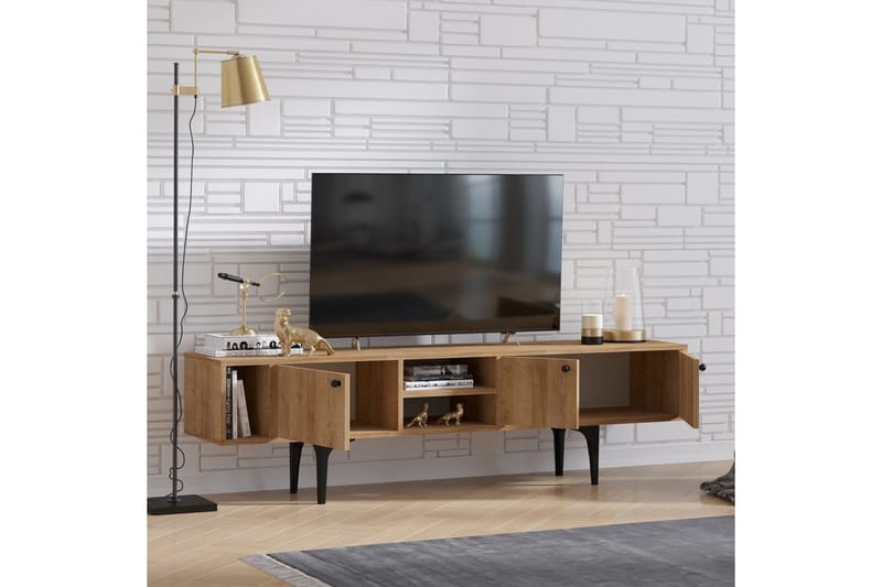 Cyral Tv-bänk 180 cm - Ek - Möbler - Tv möbel & mediamöbel - TV bänk & mediabänk
