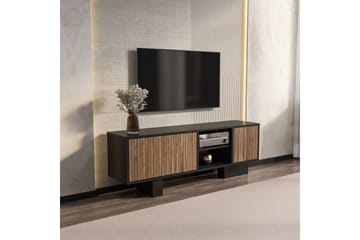 Dargaville Tv-bänk 150 cm - Svart/Brun - Möbler - Tv möbel & mediamöbel - TV bänk & mediabänk