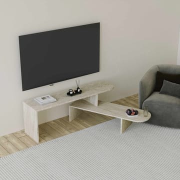 Deliones Tv-bänk 130 cm - Travertin - Möbler - Tv möbel & mediamöbel - TV bänk & mediabänk