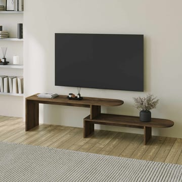Deliones Tv-bänk 130 cm - Valnöt - Möbler - Tv möbel & mediamöbel - TV bänk & mediabänk