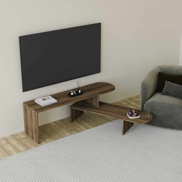 Deliones Tv-bänk 130 cm - Valnöt - Möbler - Tv möbel & mediamöbel - TV bänk & mediabänk