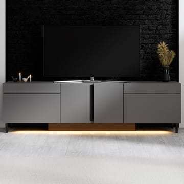 Djarhint Tv-bänk 180 cm med Förvaring i Metall - Antracit - Möbler - Tv möbel & mediamöbel - TV bänk & mediabänk