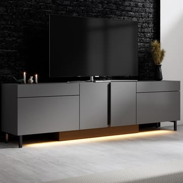 Djarhint Tv-bänk 180 cm med Förvaring i Metall - Antracit - Möbler - Tv möbel & mediamöbel - TV bänk & mediabänk