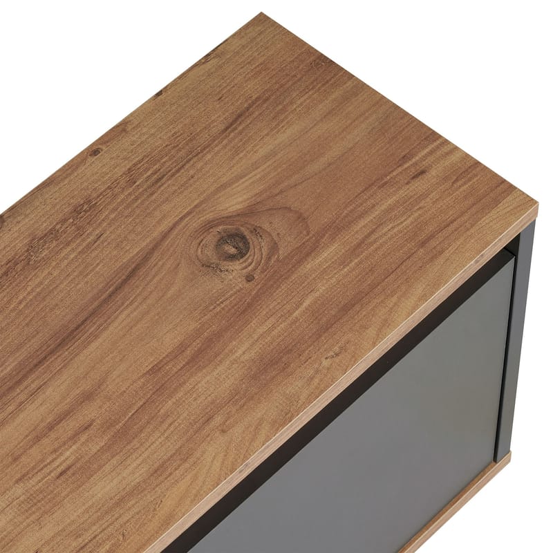 Domar Tv-bänk 160 cm - Antracit, Atlantic pine - Möbler - Tv möbel & mediamöbel - TV bänk & mediabänk