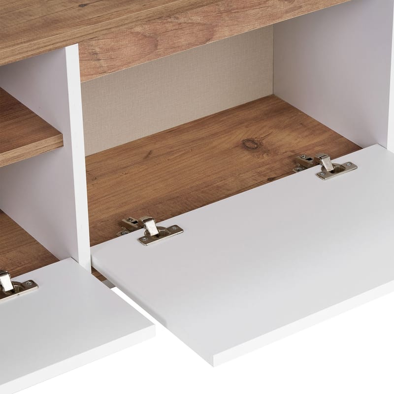 Domar Tv-bänk 160 cm - Atlantic pine, vit - Möbler - Tv möbel & mediamöbel - TV bänk & mediabänk