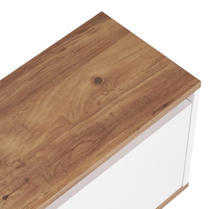 Domar Tv-bänk 160 cm - Atlantic pine, vit - Möbler - Tv möbel & mediamöbel - TV bänk & mediabänk