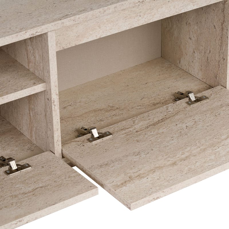 Domar Tv-bänk 160 cm - Travertin - Möbler - Tv möbel & mediamöbel - TV bänk & mediabänk