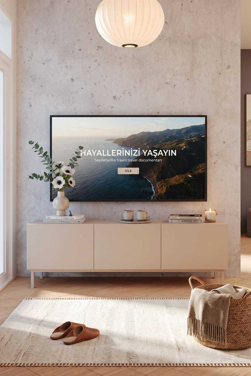 Dorel TV-bänk 150x47,3x36,8 cm - Sand - Möbler - Tv möbel & mediamöbel - TV bänk & mediabänk