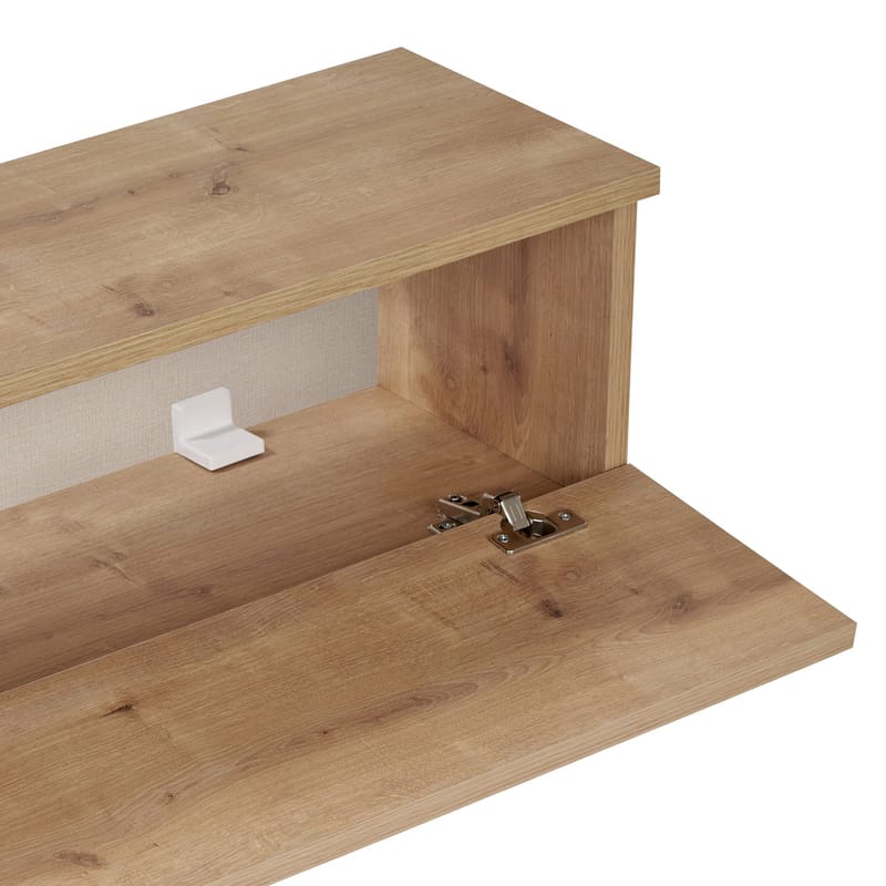 Dovren TV-bänk 160x25x25 cm - Sapphire Oak - Möbler - Tv möbel & mediamöbel - TV hylla