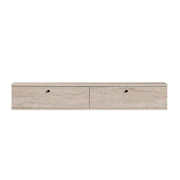 Dovren TV-bänk 160x25x25 cm - Travertin - Möbler - Tv möbel & mediamöbel - TV hylla