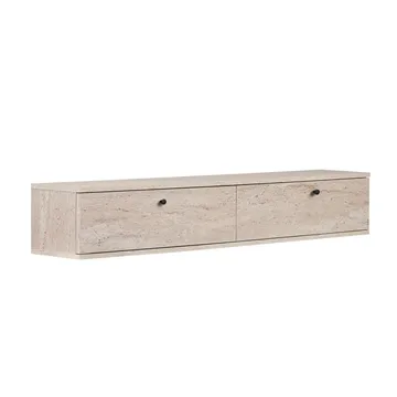 Dovren TV-bänk 160x25x25 cm - Travertin - Möbler - Tv möbel & mediamöbel - TV hylla