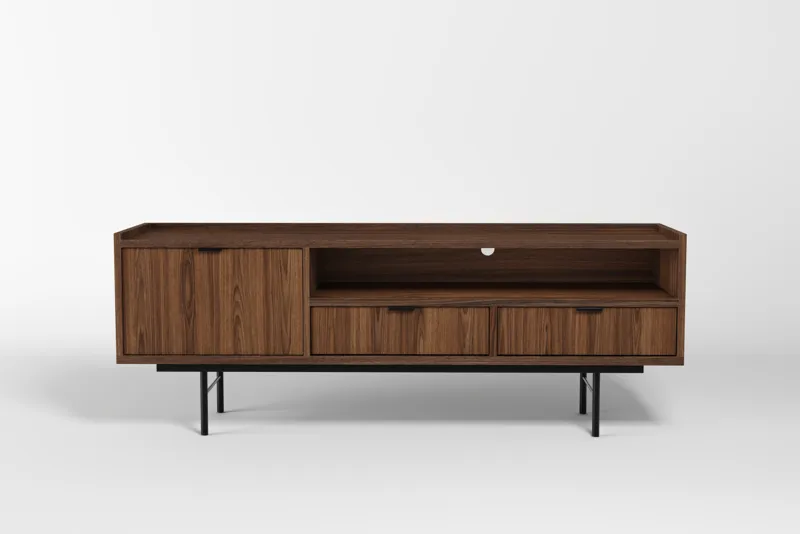 Dravo Tv-Bänk 150 cm - Warmia valnöt - Möbler - Tv möbel & mediamöbel - TV bänk & mediabänk