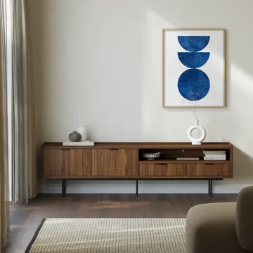 Dravo Tv-Bänk 200 cm - Warmia valnöt - Möbler - Tv möbel & mediamöbel - TV bänk & mediabänk