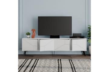Dune Tv-bänk 180x29,6 cm Vit - Hanah Home - Möbler - Tv möbel & mediamöbel - TV bänk & mediabänk