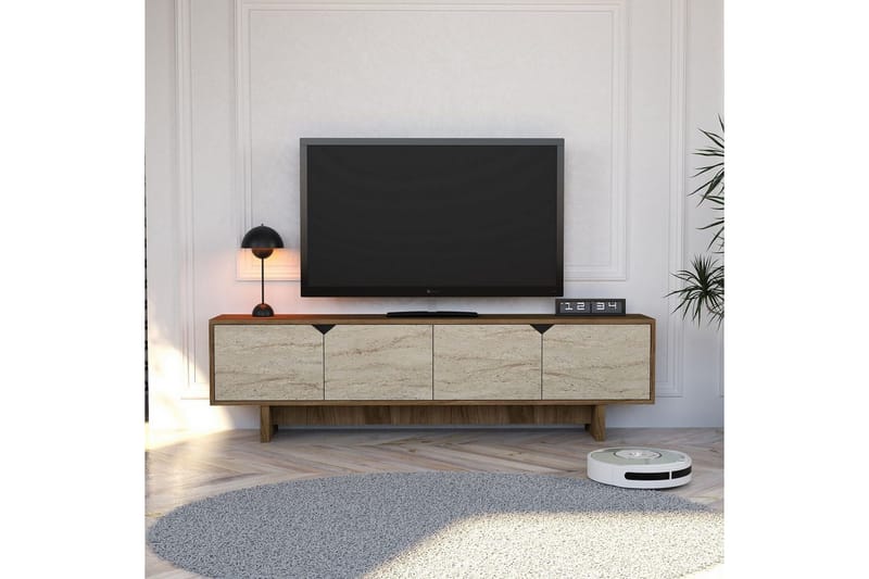 Edrion Tv-bänk 180 cm - Natur - Möbler - Tv möbel & mediamöbel - TV bänk & mediabänk