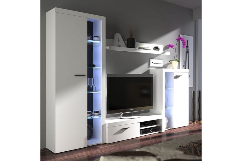 Eirwen Tv-möbelset - Vit - Möbler - Tv möbel & mediamöbel - TV-möbelset