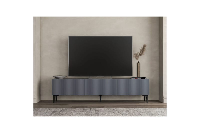 Elith Tv-bänk 180 cm - Antracit - Möbler - Tv möbel & mediamöbel - TV bänk & mediabänk