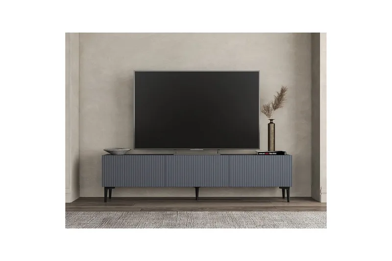 Elith Tv-bänk 180 cm - Antracit - Möbler - Tv möbel & mediamöbel - TV bänk & mediabänk