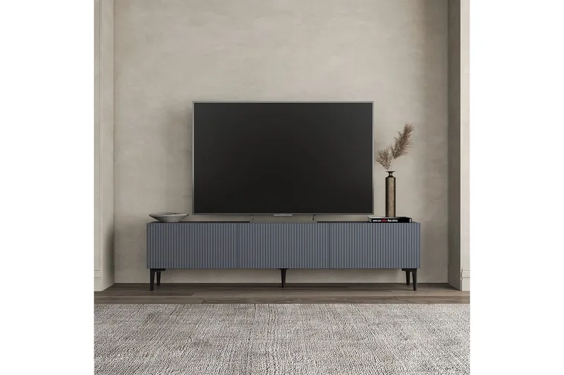 Elith Tv-bänk 180 cm - Antracit - Möbler - Tv möbel & mediamöbel - TV bänk & mediabänk