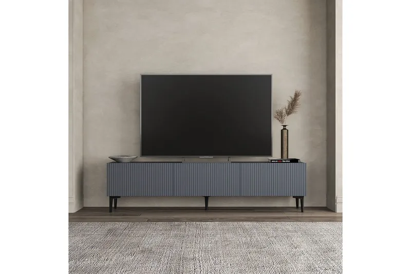 Elith Tv-bänk 180 cm - Antracit - Möbler - Tv möbel & mediamöbel - TV bänk & mediabänk