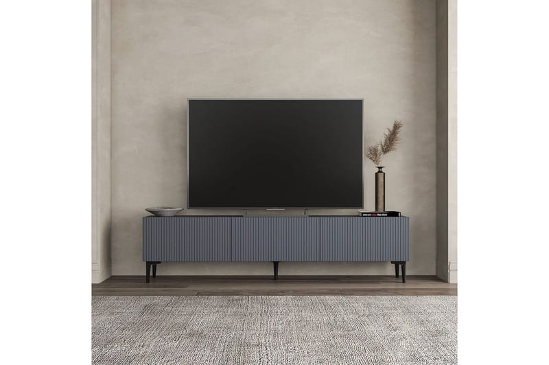 Elith Tv-bänk 180 cm - Antracit - Möbler - Tv möbel & mediamöbel - TV bänk & mediabänk