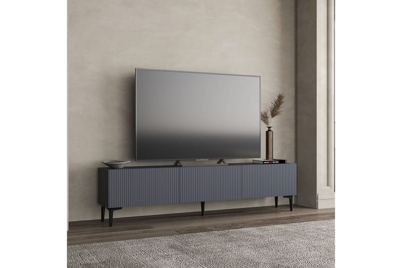 Elith Tv-bänk 180 cm - Antracit - Möbler - Tv möbel & mediamöbel - TV bänk & mediabänk